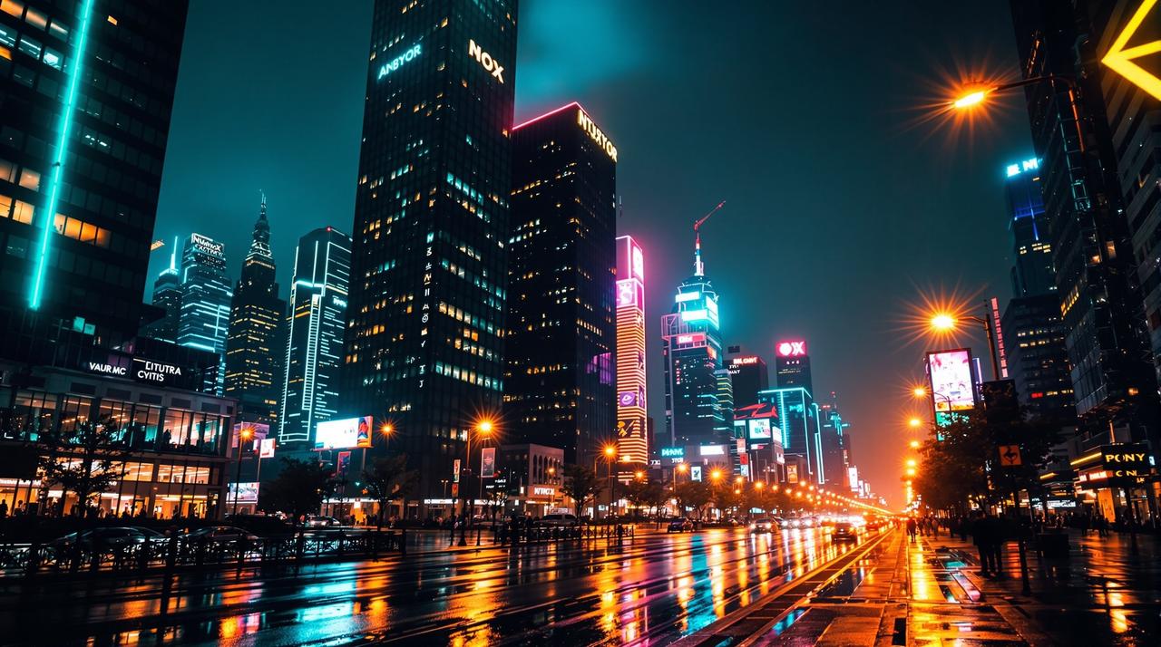 城市之光：夜间摄影完全指南 - 达达兔影视轮播图